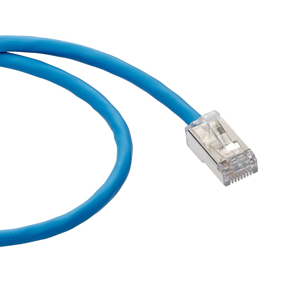 Cordones de interconexión CAT 6A - Enchufe y funda compactos