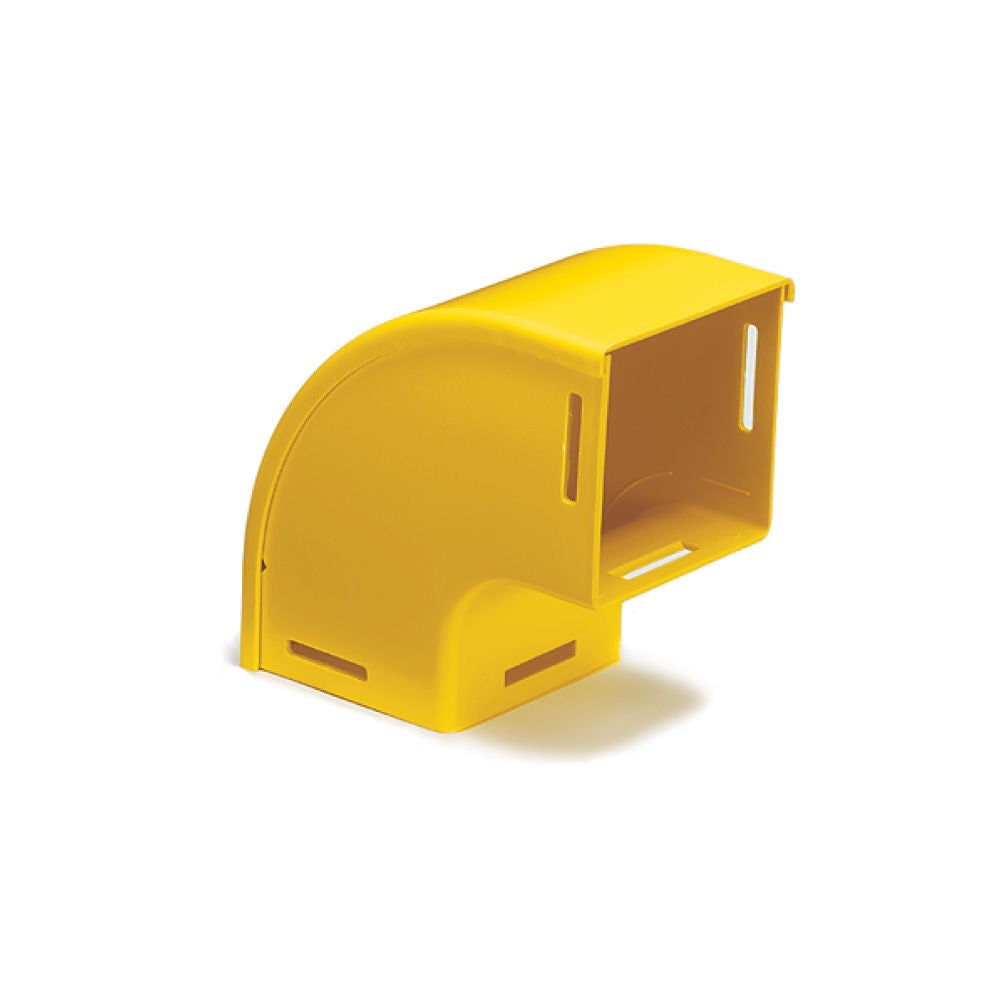 Codos verticales de canalización de fibra