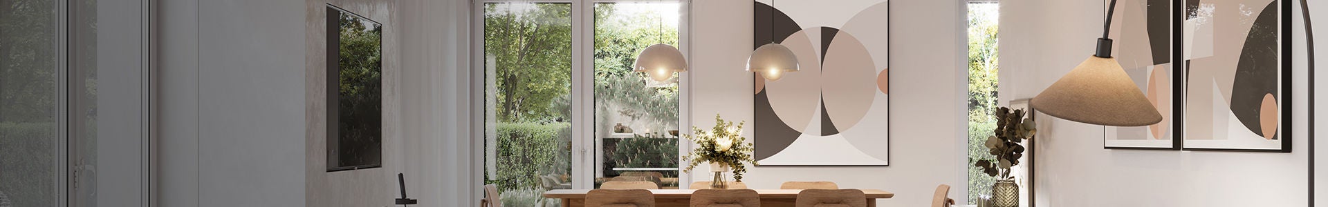 Banner de controles de iluminación